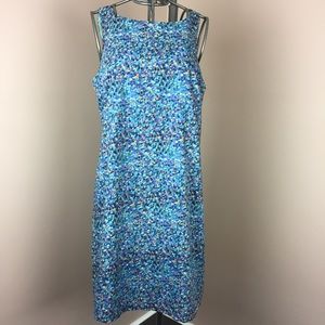 Liberty art fabrics multicolored shift dress